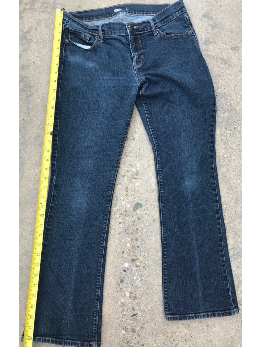 Old Navy Original Mid Rise Skinny Stretch Jeans Medium Wash Womens 8 Short